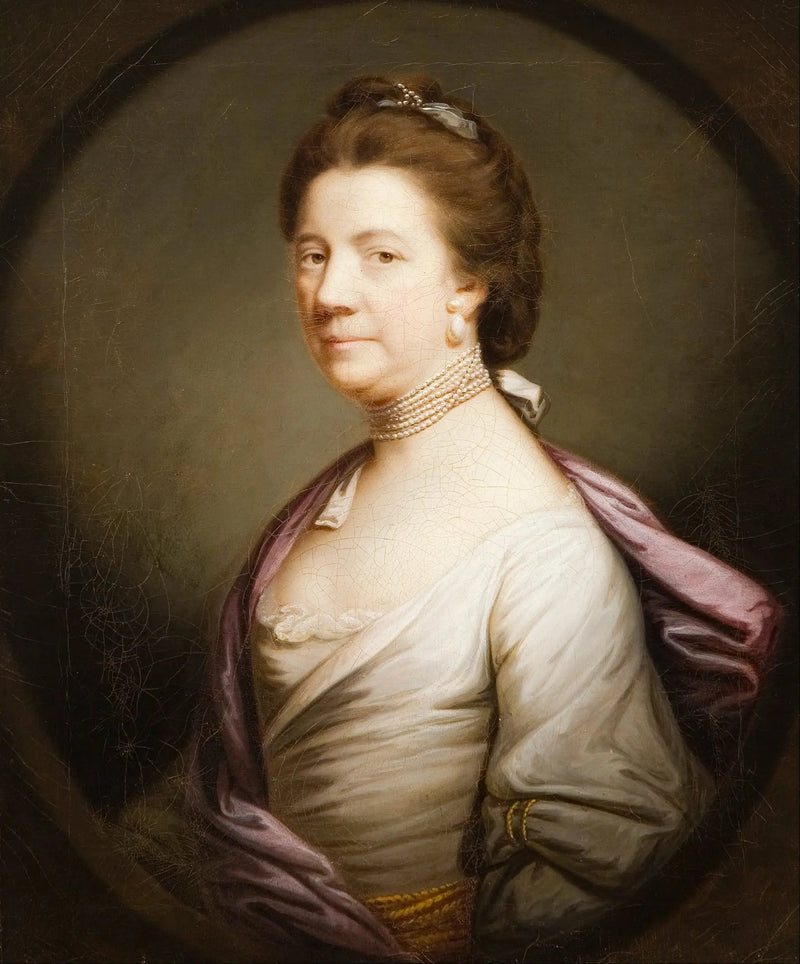 Retrato de uma dama de branco - Joshua Reynolds