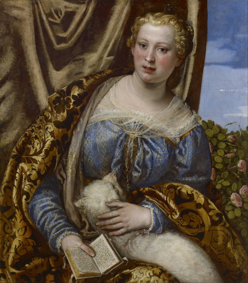 Retrato de uma dama em Santa Inês - Paulo Véronèse
