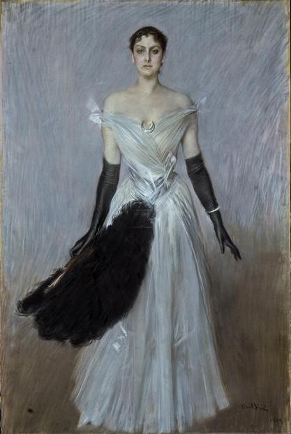 Retrato de uma dama - Giovanni Boldini
