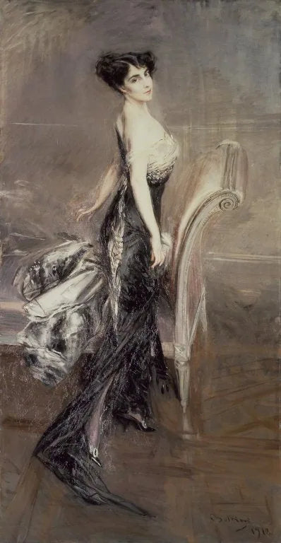 Retrato de uma dama - Giovanni Boldini
