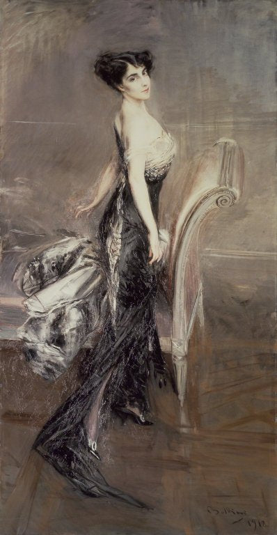Retrato de uma dama - Giovanni Boldini