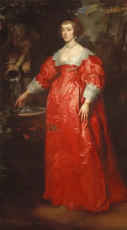Retrato de uma dama desconhecida - Antoine van Dyck