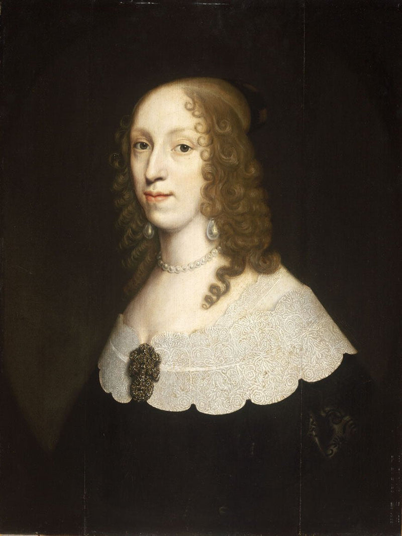 Retrato de uma dama desconhecida - Gerrit van Honthorst