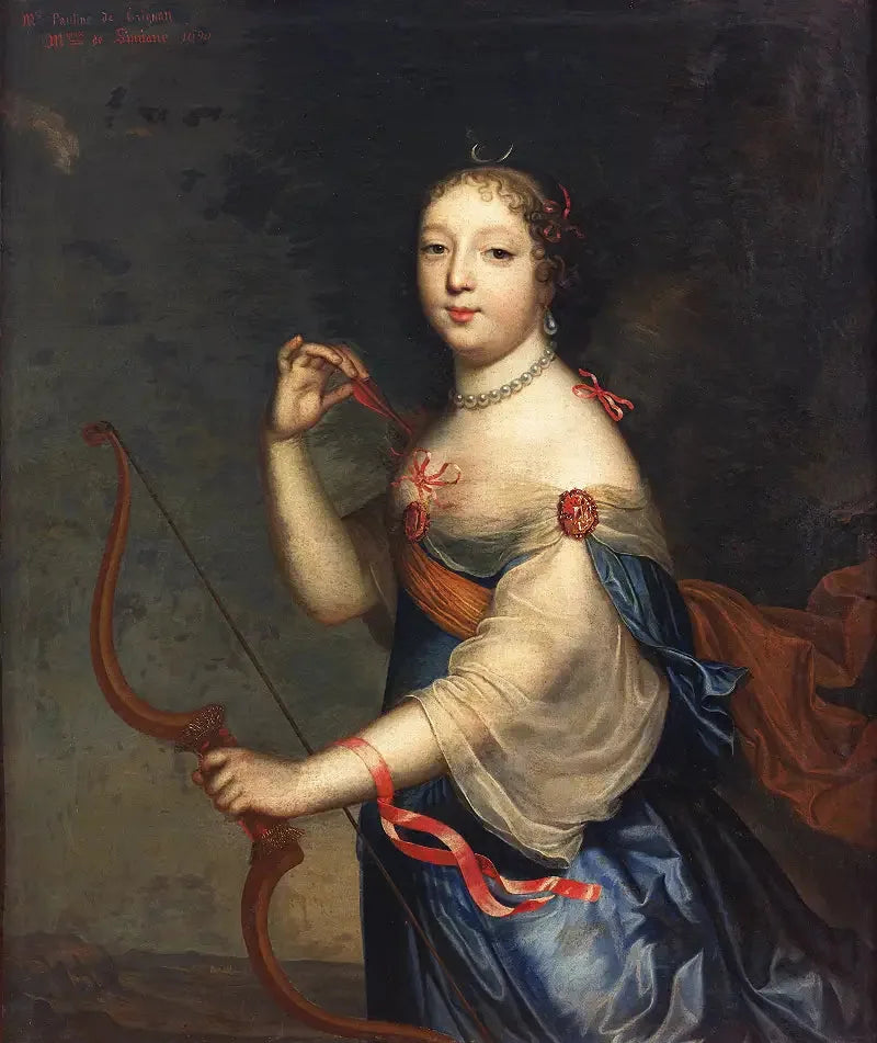 Retrato de uma dama - Jean Nocret