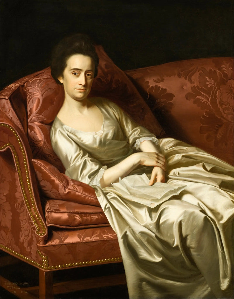 Retrato de uma dama - John Singleton Copley