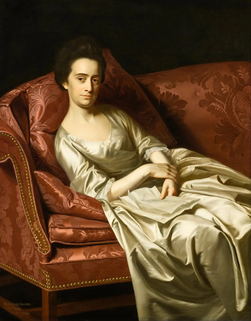 Retrato de uma dama - John Singleton Copley