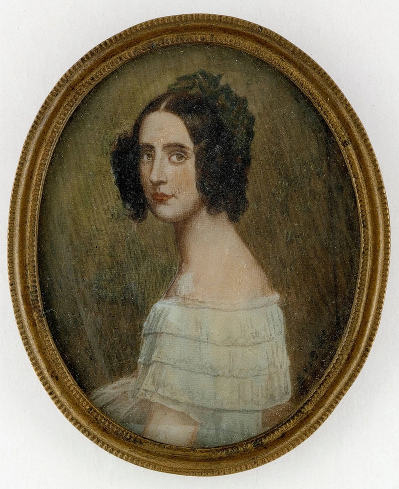 Retrato de uma dama - Joseph Karl Stieler
