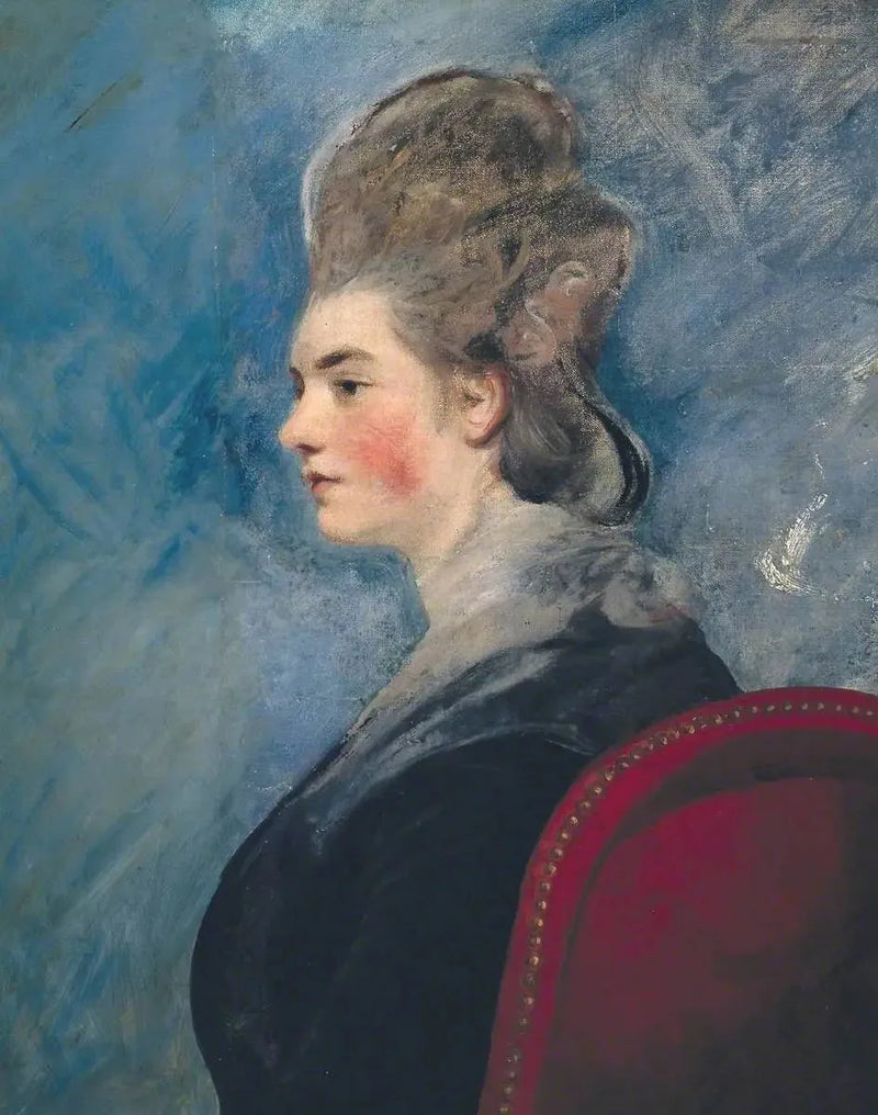 Retrato de uma dama - Joshua Reynolds