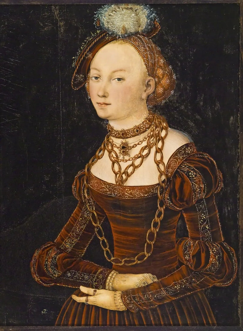 Retrato de uma dama - Lucas Cranach, o Velho