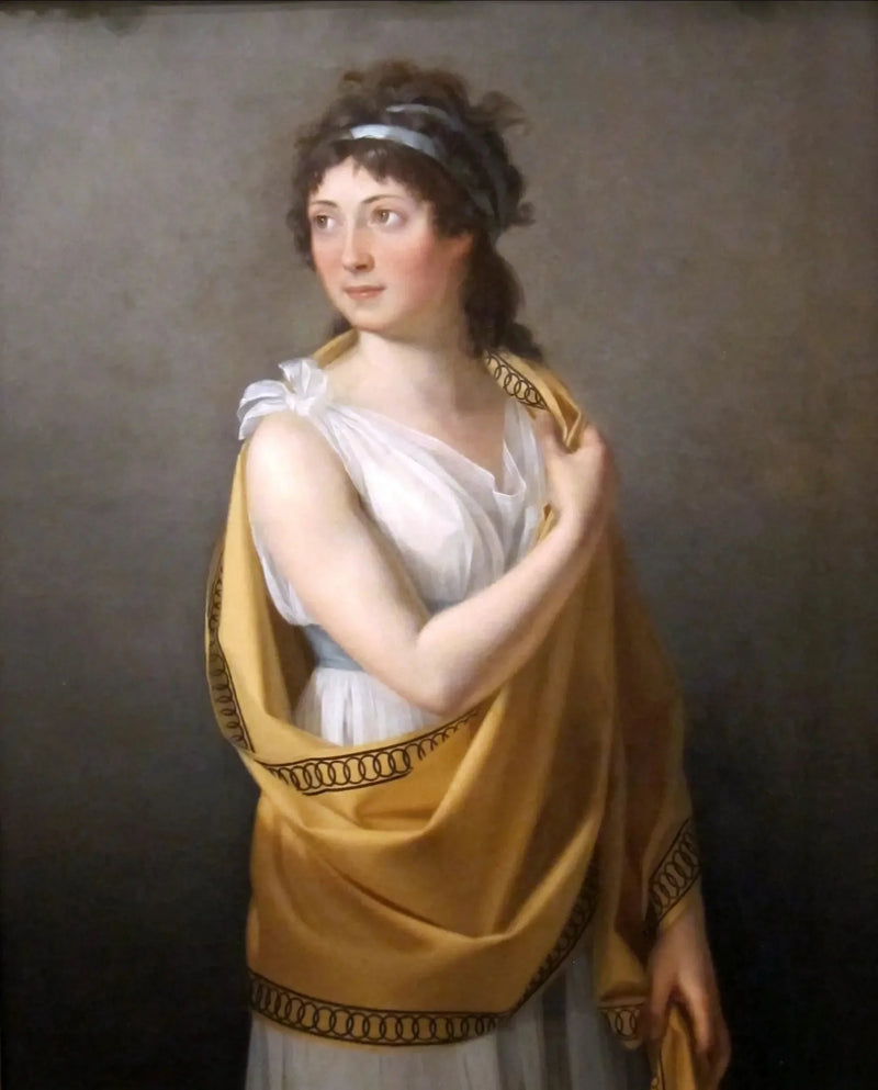 Retrato de uma dama - Marie-Guillemine Benoist