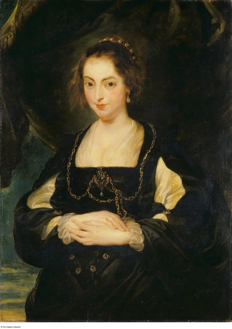 Retrato de uma dama - Peter Paul Rubens