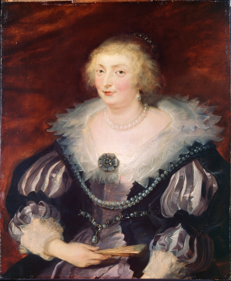 Retrato de uma dama - Peter Paul Rubens