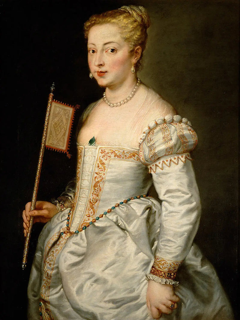 Retrato de uma dama - Peter Paul Rubens