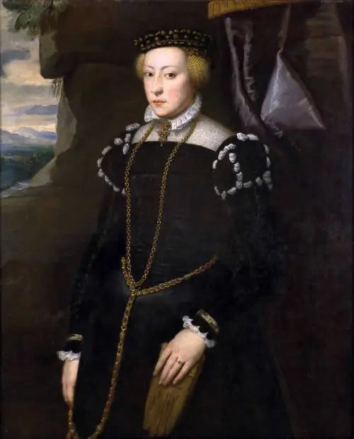 Retrato de uma dama (talvez Éléonore, duquesa de Mantova, segundo um mestre italiano) - Peter Paul Rubens
