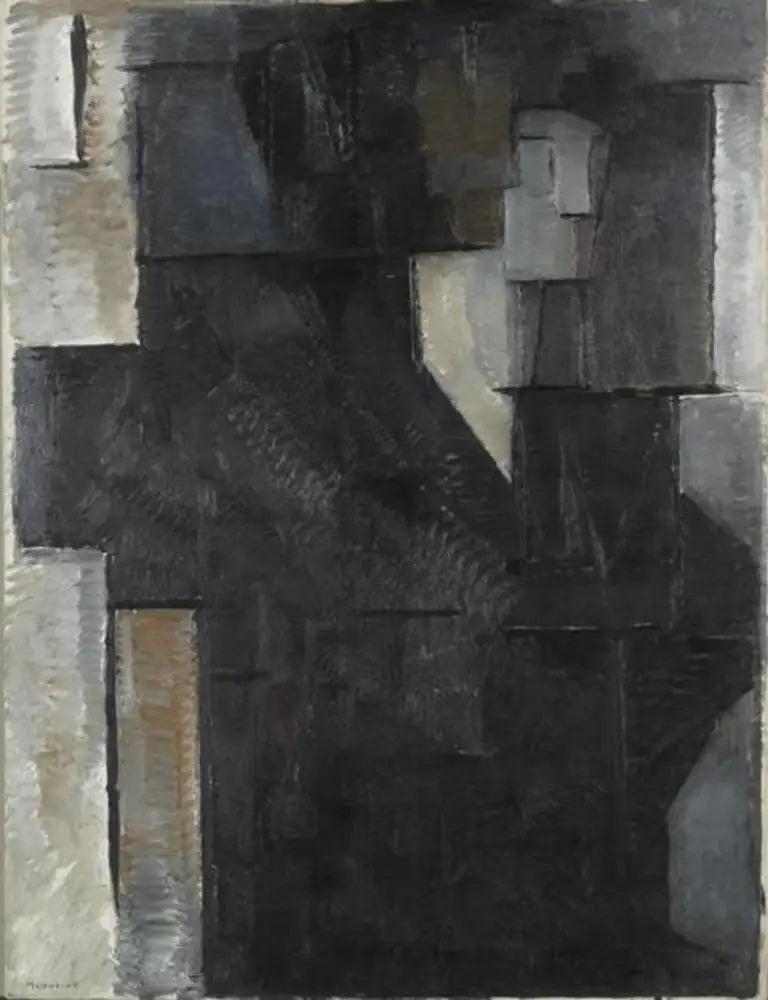 Retrato de uma dama - Piet Mondrian