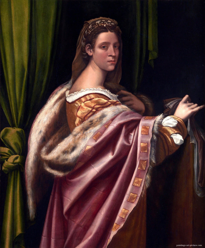 Retrato de uma dama - Sebastiano del Piombo