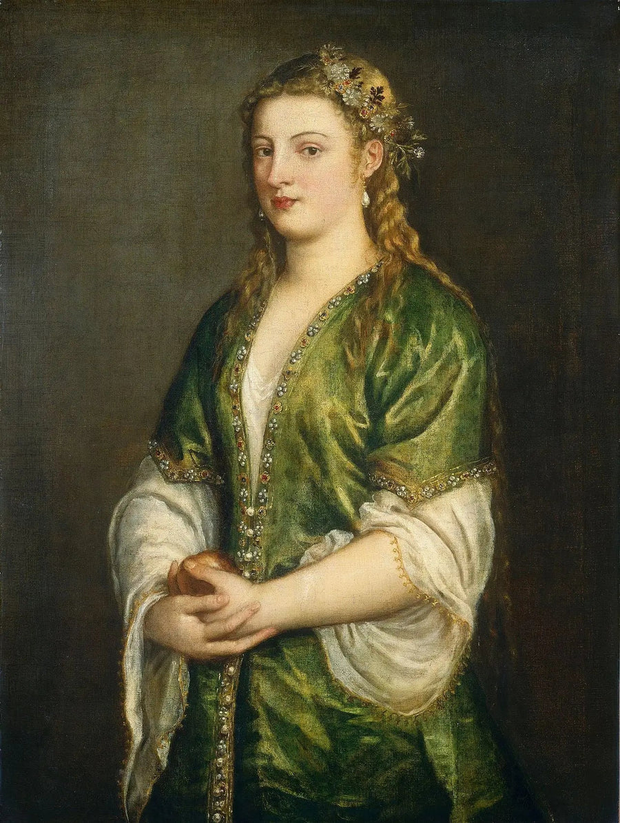 Retrato de uma dama - Titian