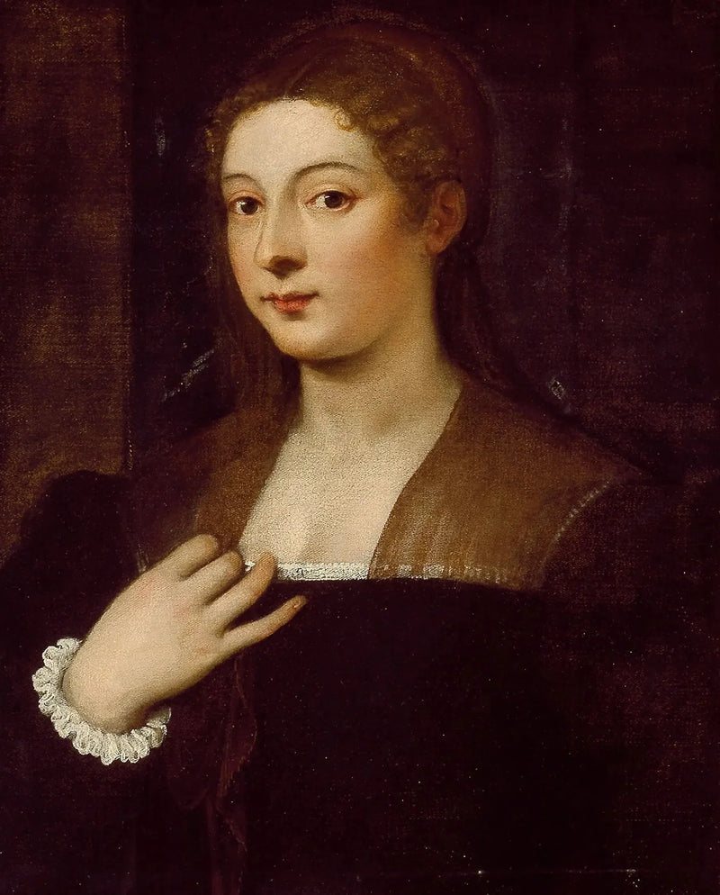 Retrato de uma dama - Titian