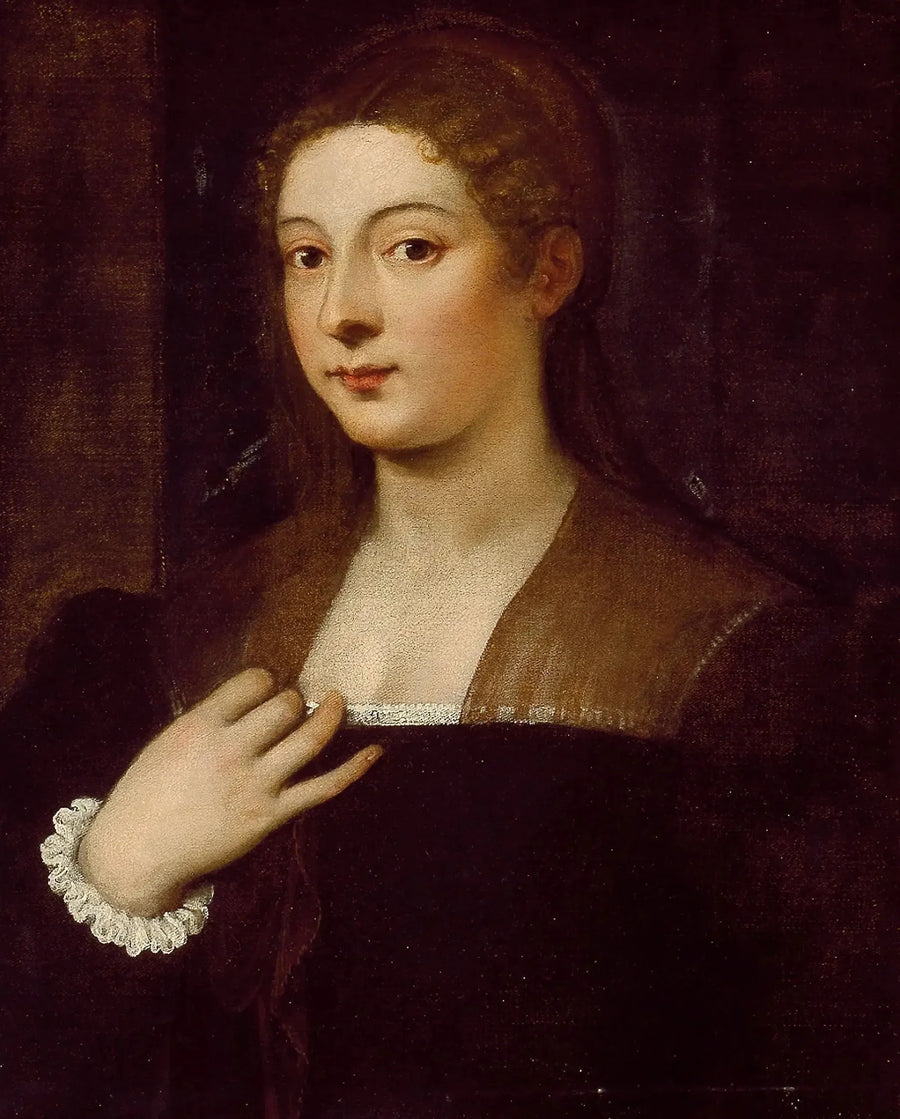 Retrato de uma dama - Titian