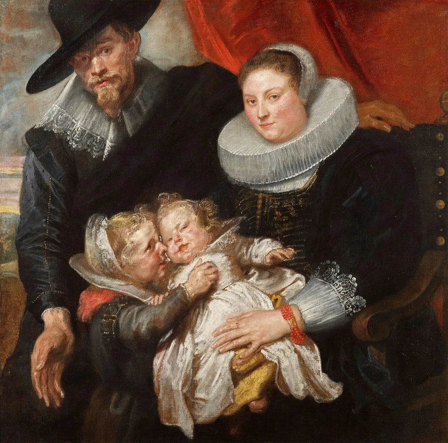 Retrato de uma família - Antoine van Dyck