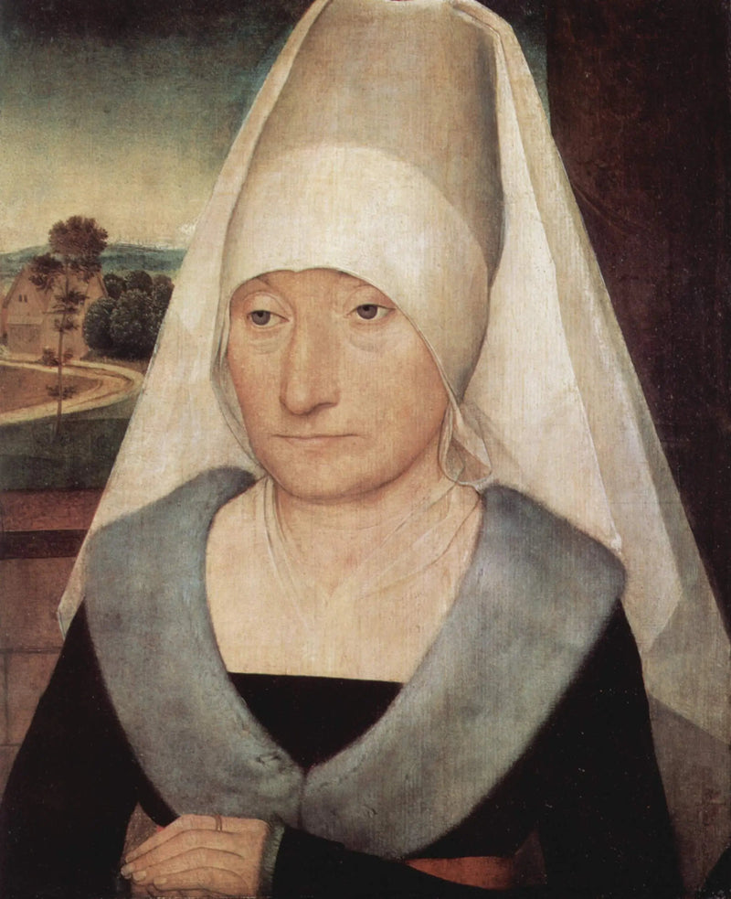 Retrato de uma mulher idosa - Hans Memling