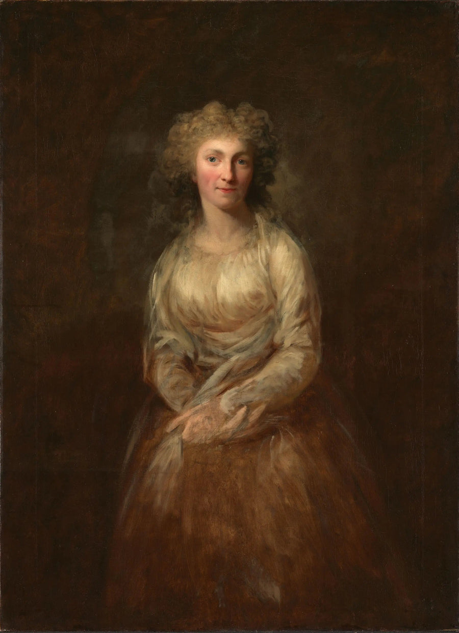 Retrato de uma mulher - Anton Graff