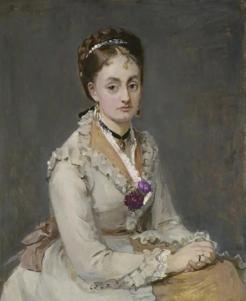 Retrato de uma mulher - Berthe Morisot