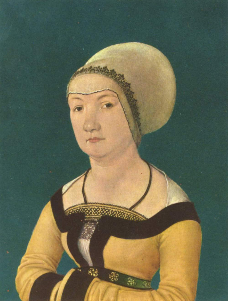 Retrato de uma mulher de 34 anos - Hans Holbein the Elder