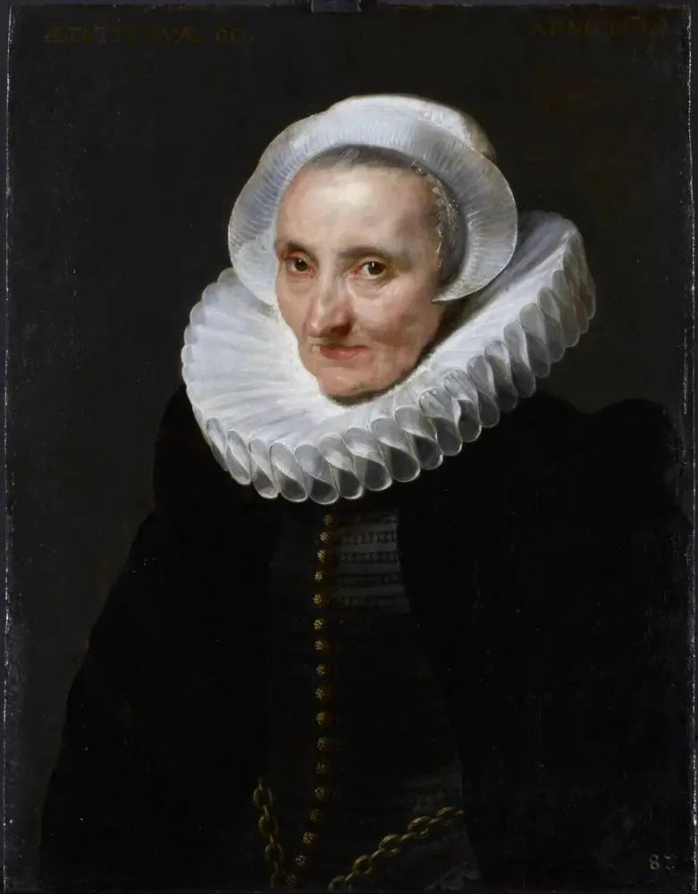 Retrato de uma mulher de 60 anos - Antoine van Dyck