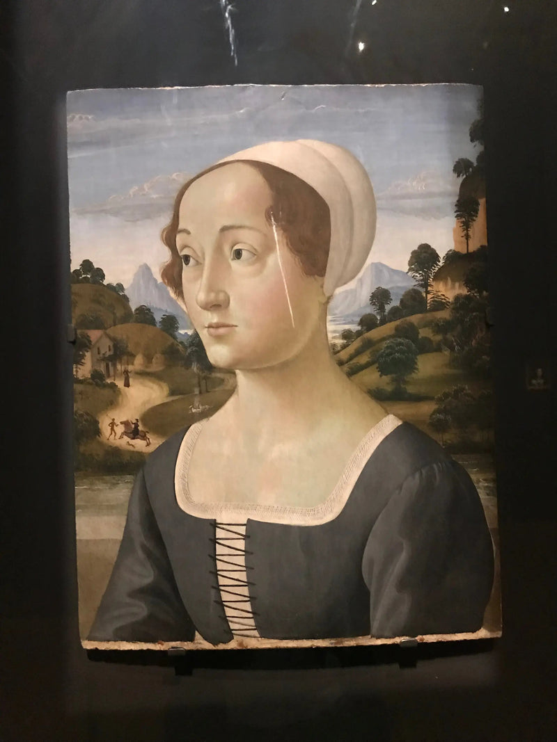 Retrato de uma mulher - Domenico Ghirlandaio
