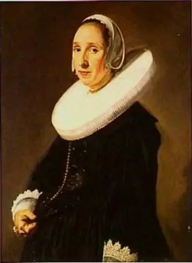 Retrato de uma mulher - Frans Hals