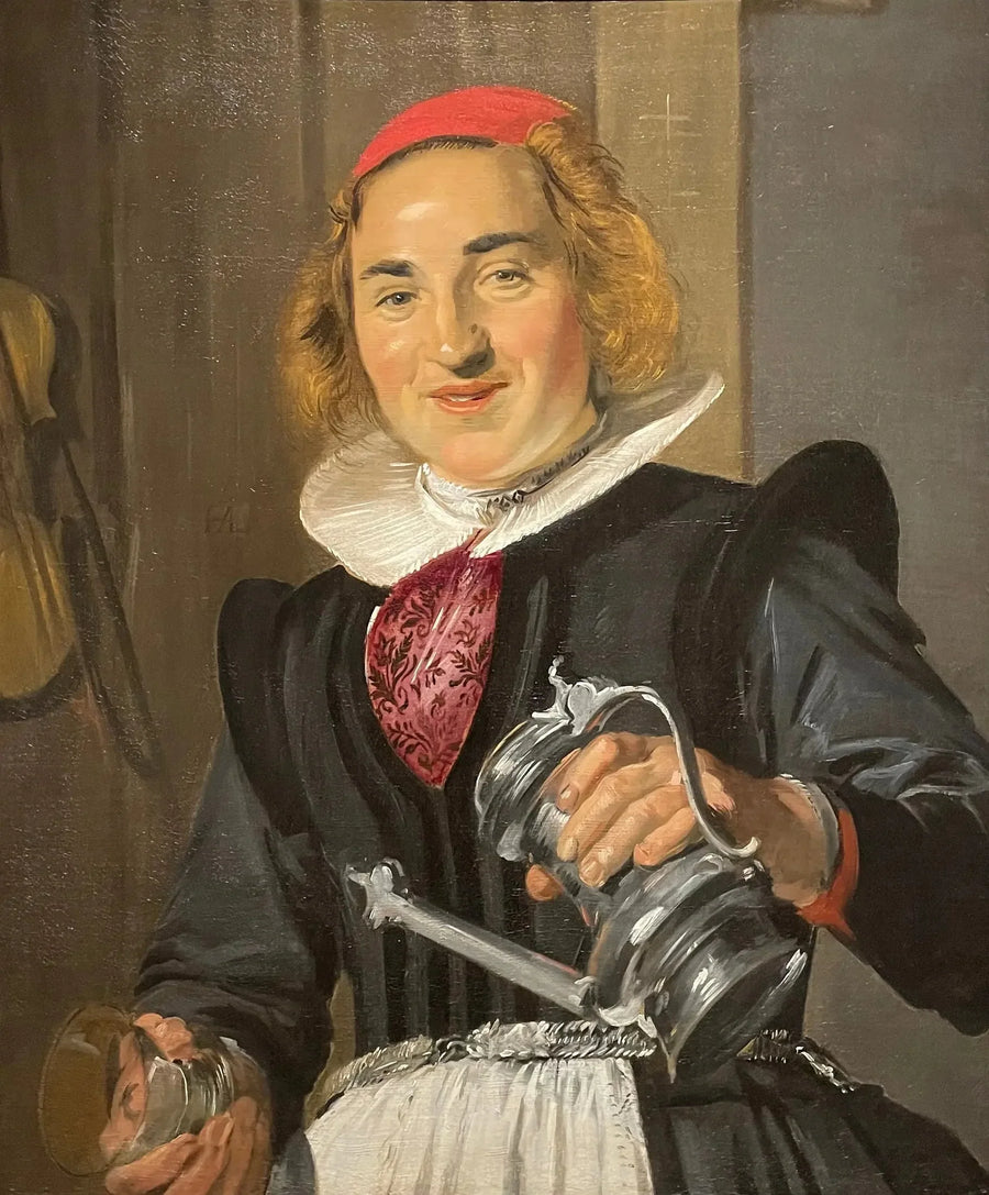 Retrato de uma mulher - Frans Hals