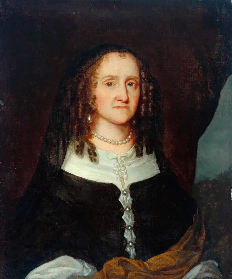 Retrato de uma mulher desconhecida (Retrato de uma viúva) - Antoine van Dyck