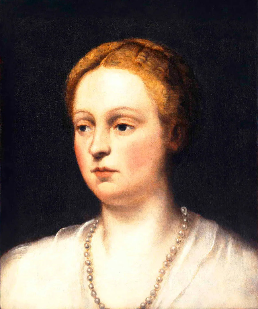 Retrato de uma mulher - Jacopo Tintoretto