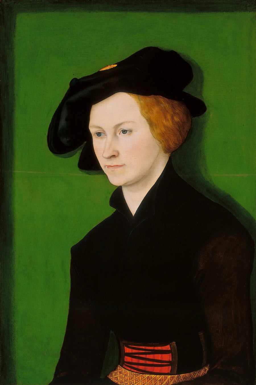 Retrato de uma mulher - Lucas Cranach, o Velho