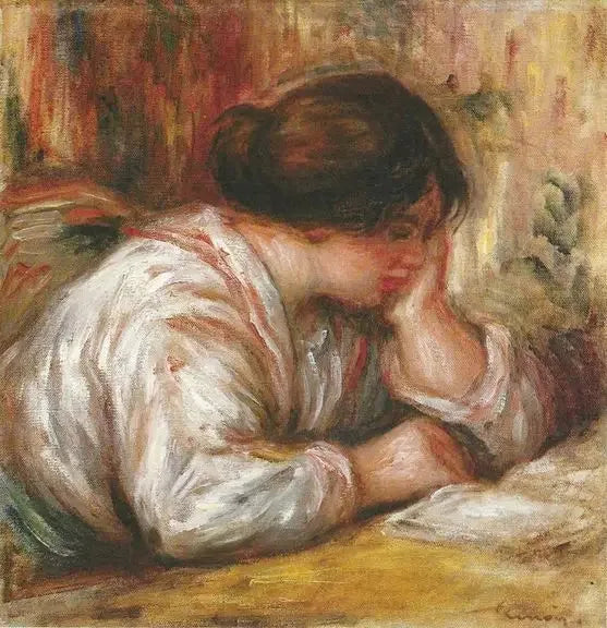 Retrato de uma mulher - Pierre-Auguste Renoir