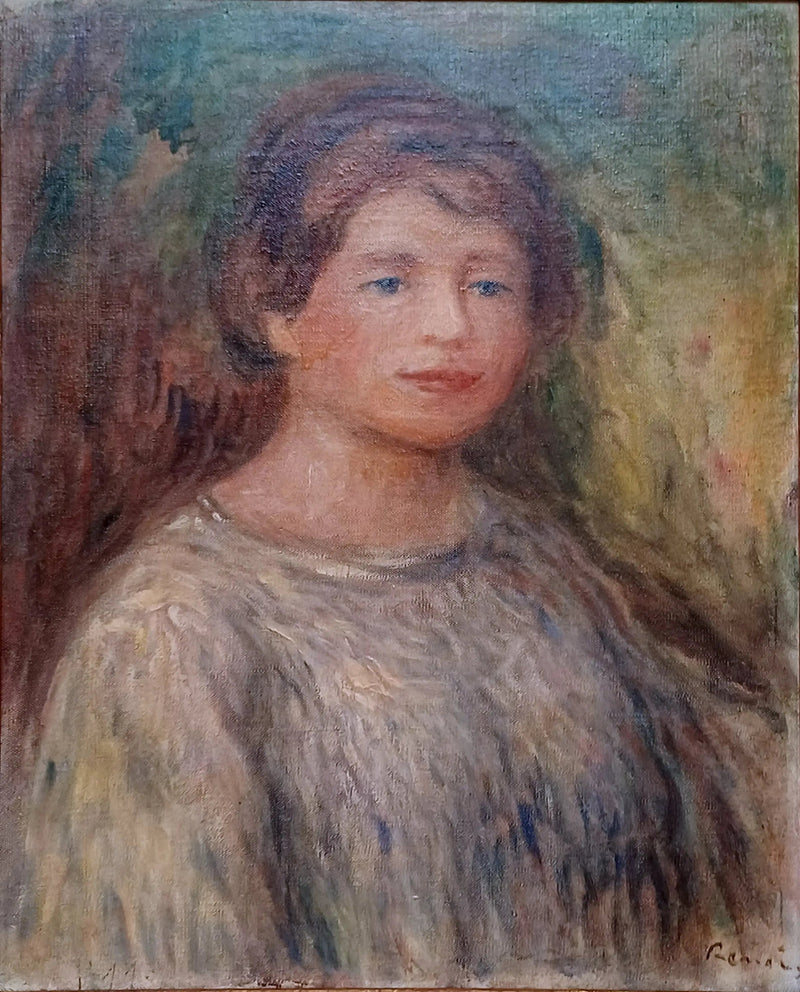 Retrato de uma mulher - Pierre-Auguste Renoir