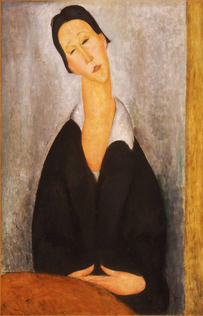 Retrato de uma mulher polonesa - Amedeo Modigliani