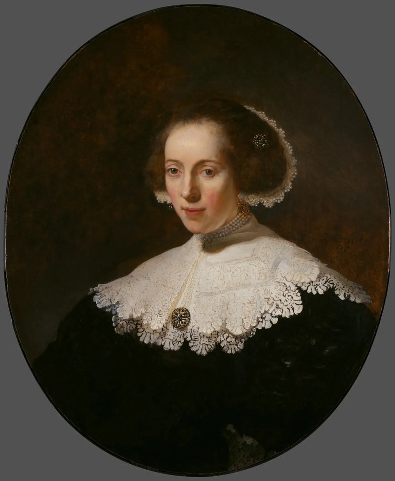 Retrato de uma mulher - Rembrandt