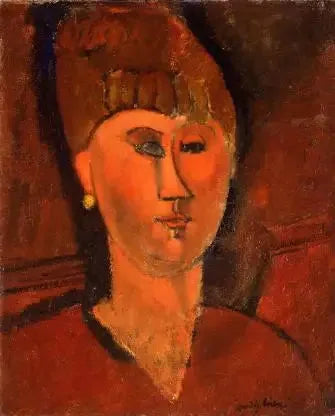 Retrato de uma mulher russa - Amedeo Modigliani