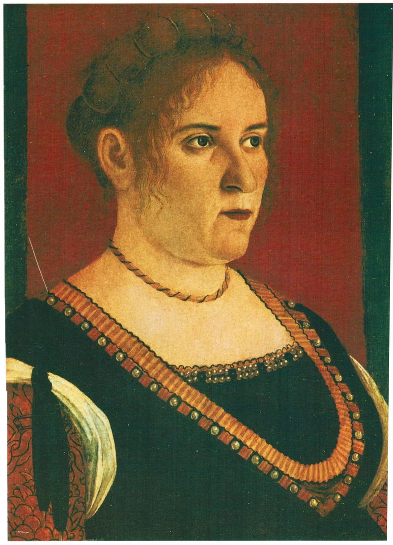 Retrato de uma mulher - Vittore Carpaccio