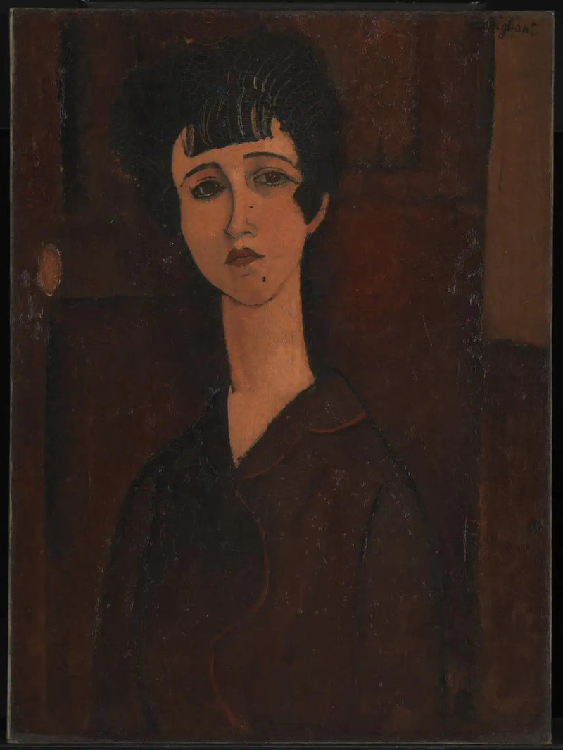 Retrato de uma menina - Amedeo Modigliani
