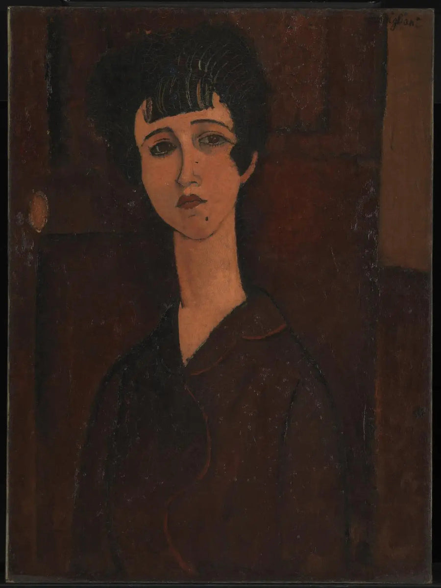 Retrato de uma menina - Amedeo Modigliani