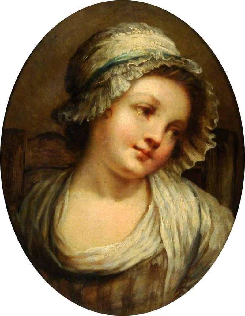 Retrato de uma menina - Jean-Baptiste Greuze