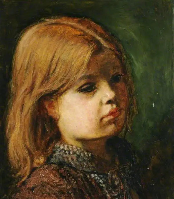 Retrato de uma menina - John Everett Millais