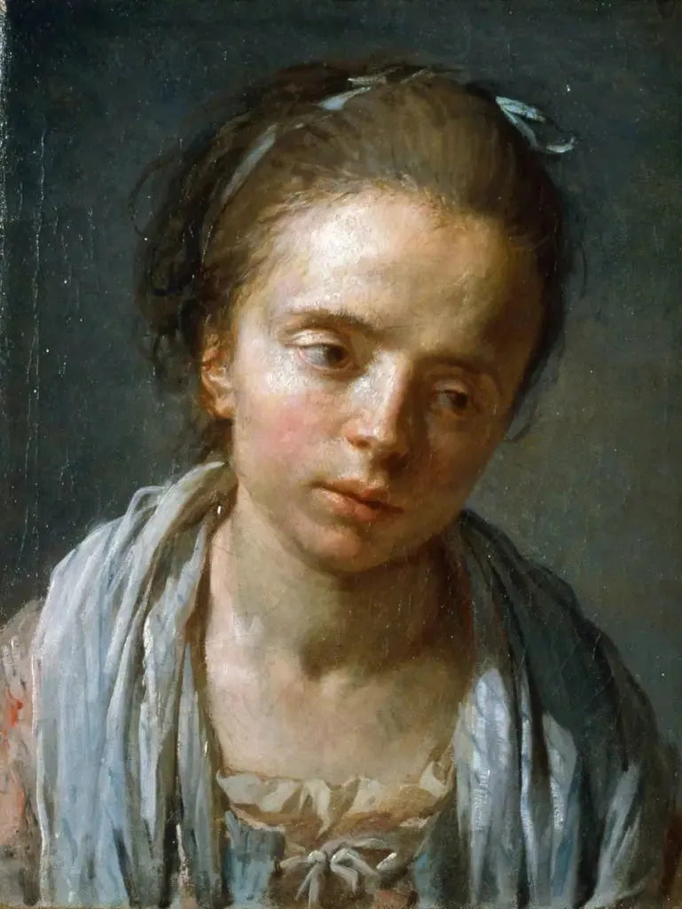 Retrato de uma menina - Nicolas-Bernard Lépicié
