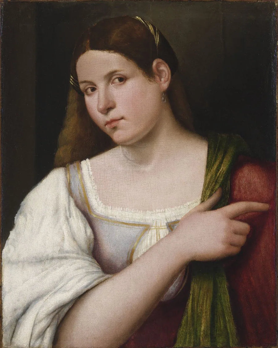 Retrato de uma menina - Sebastiano del Piombo