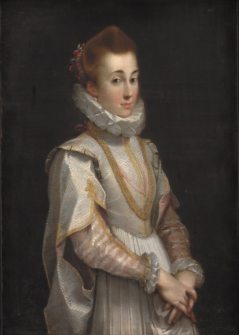 Retrato de uma jovem dama - Federico Barroci