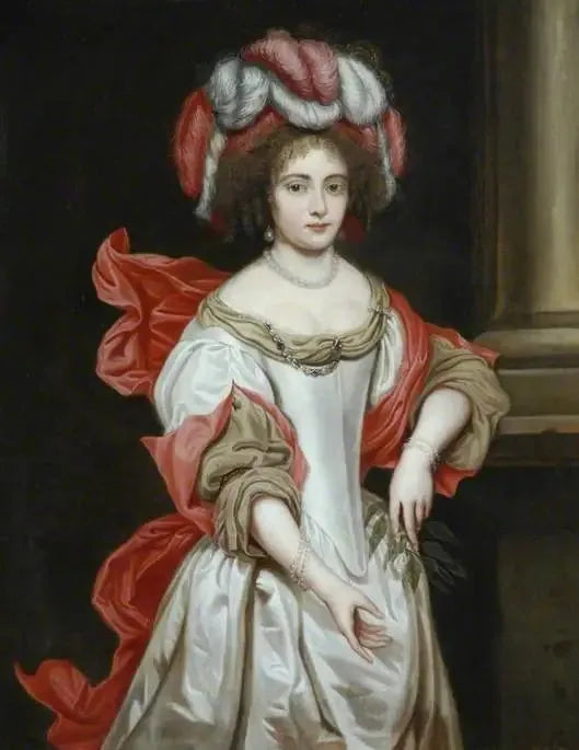 Retrato de uma jovem mulher, época de Luís XIV - Pierre Mignard