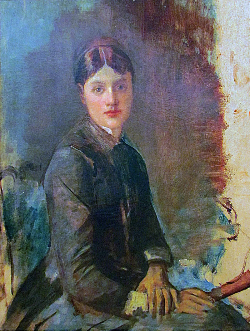 Retrato de uma jovem mulher - Henri de Toulouse-Lautrec